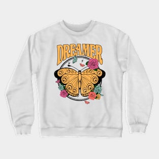 Dreamer Butterfly Crewneck Sweatshirt